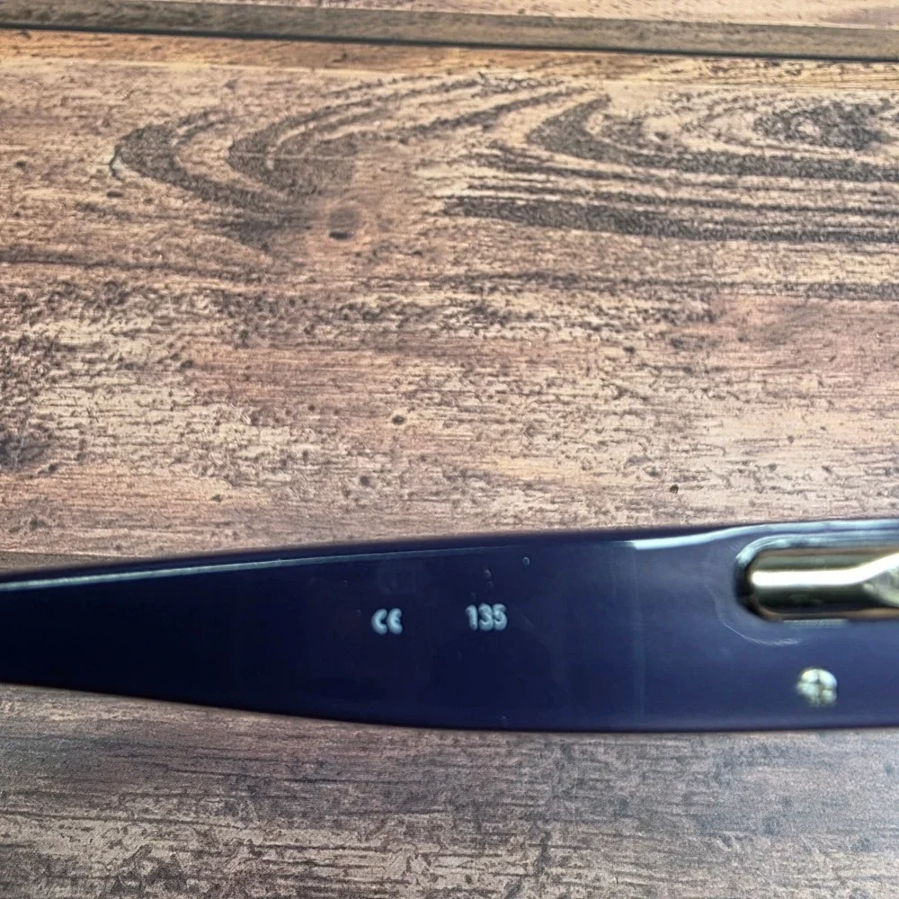 Coach Bernice 844 Purple Rectangular Eyeglasses 51-15-135 Signature Logo Frames